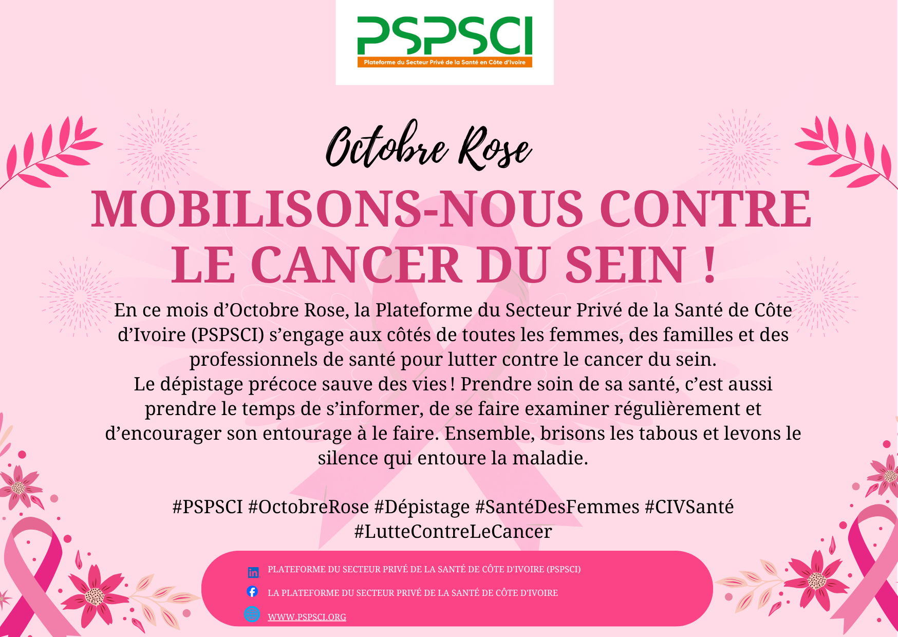 OCTOBRE ROSE